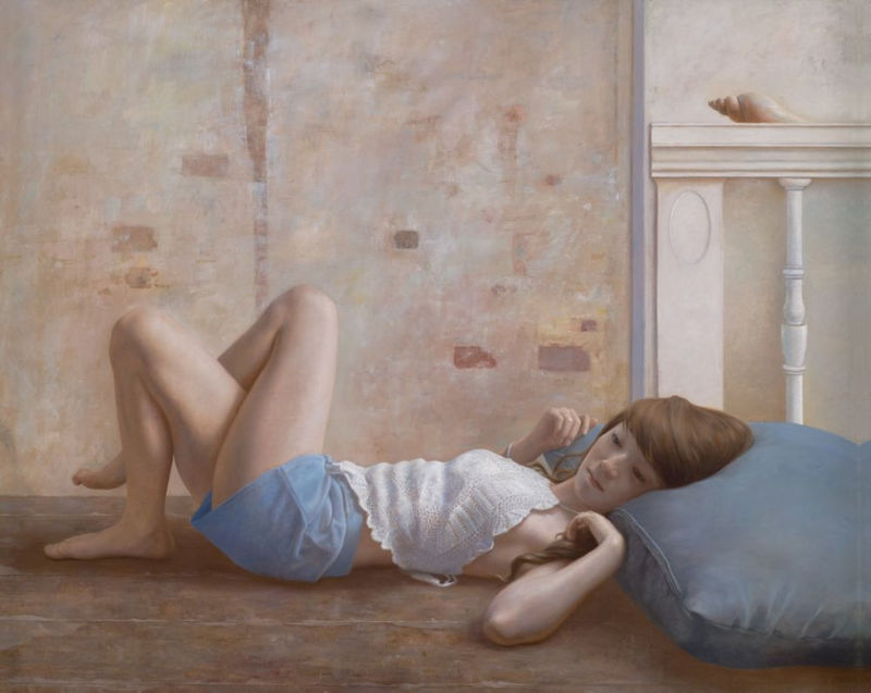 何振浩油画作品欣赏 - 李梨 - 李梨