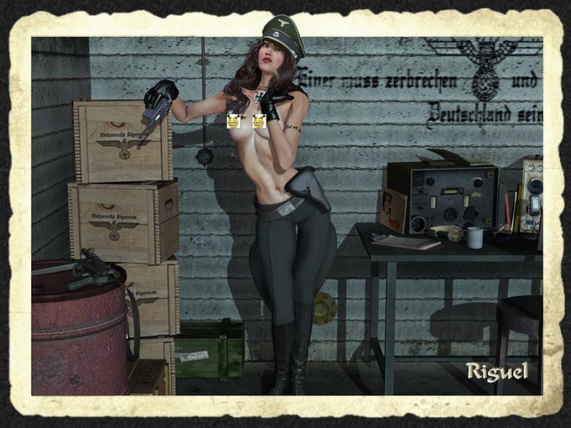 二战中的另类裸露艺术 - 沉默的麻雀 - 沉默的麻雀的博客