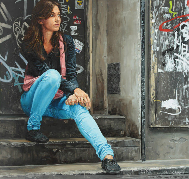 意大利艺术家Michele.Del.Campo绘画作品（2） - 秦之后裔伯 - 秦之后裔伯