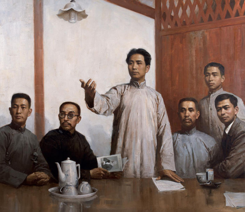 毛泽东油画像集（青年时期） - 潮河边人 - 潮河边人博客