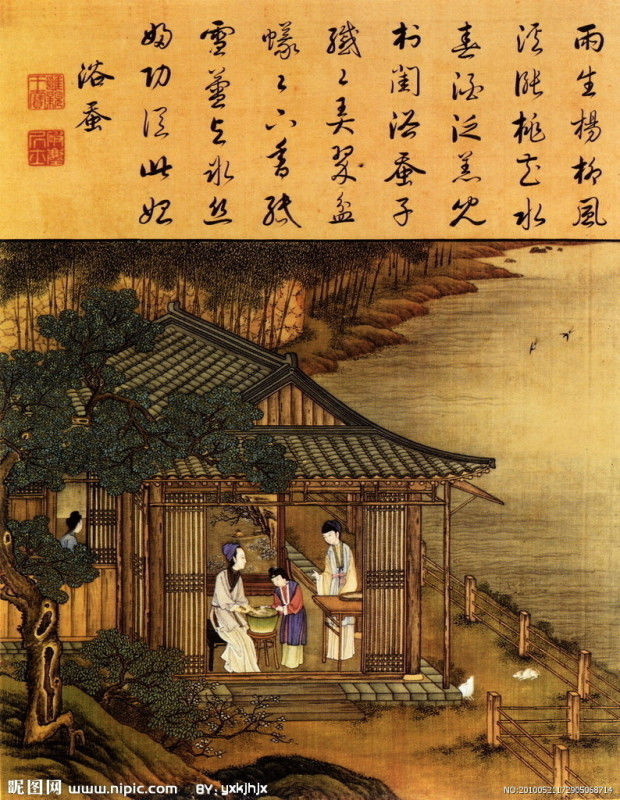 雍正像耕織圖册 - lyaxman - lyaxman的博客