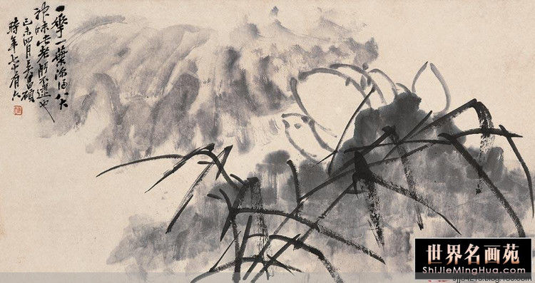 吴昌硕作品精选集（3） - 云破月来花弄影 - 云破月来花弄影