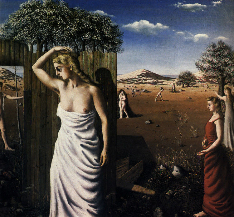 比利时艺术家 保罗·德尔沃  Paul Delvaux - 石墨閣 - 石墨閣