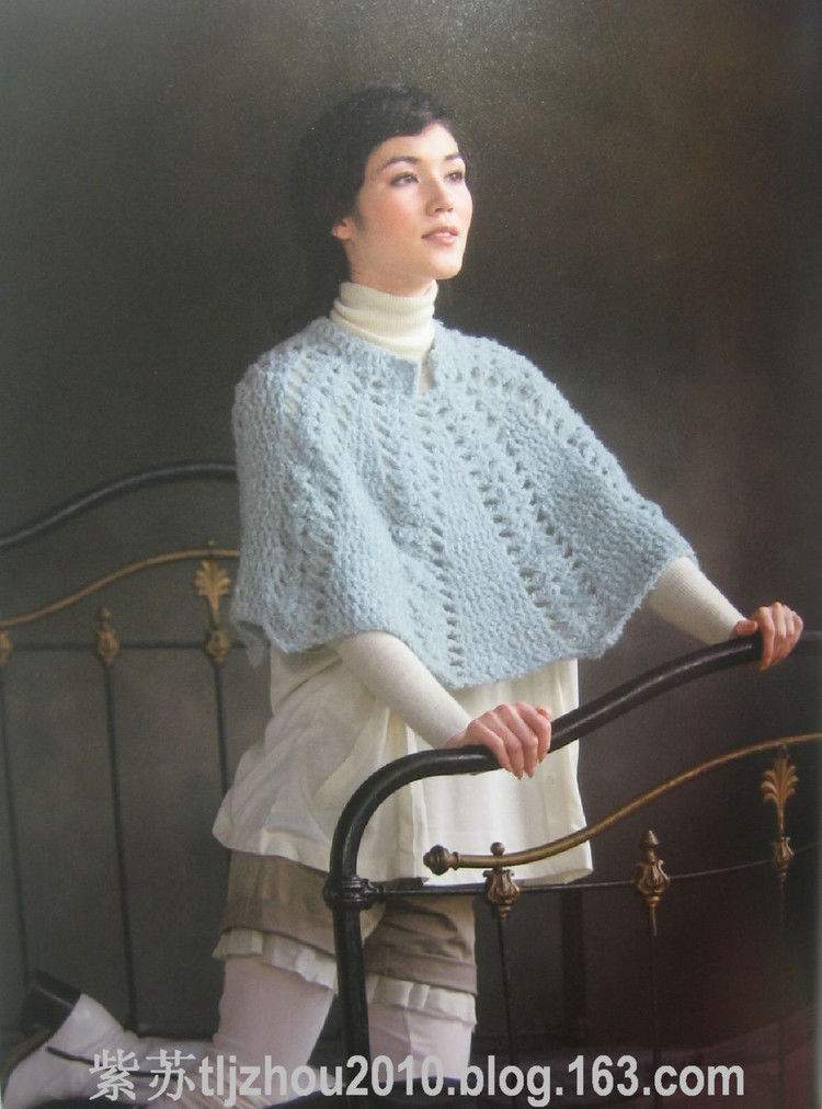 【转载】（日文）钩针斗篷披肩集  - 荷塘秀色 - 茶之韵