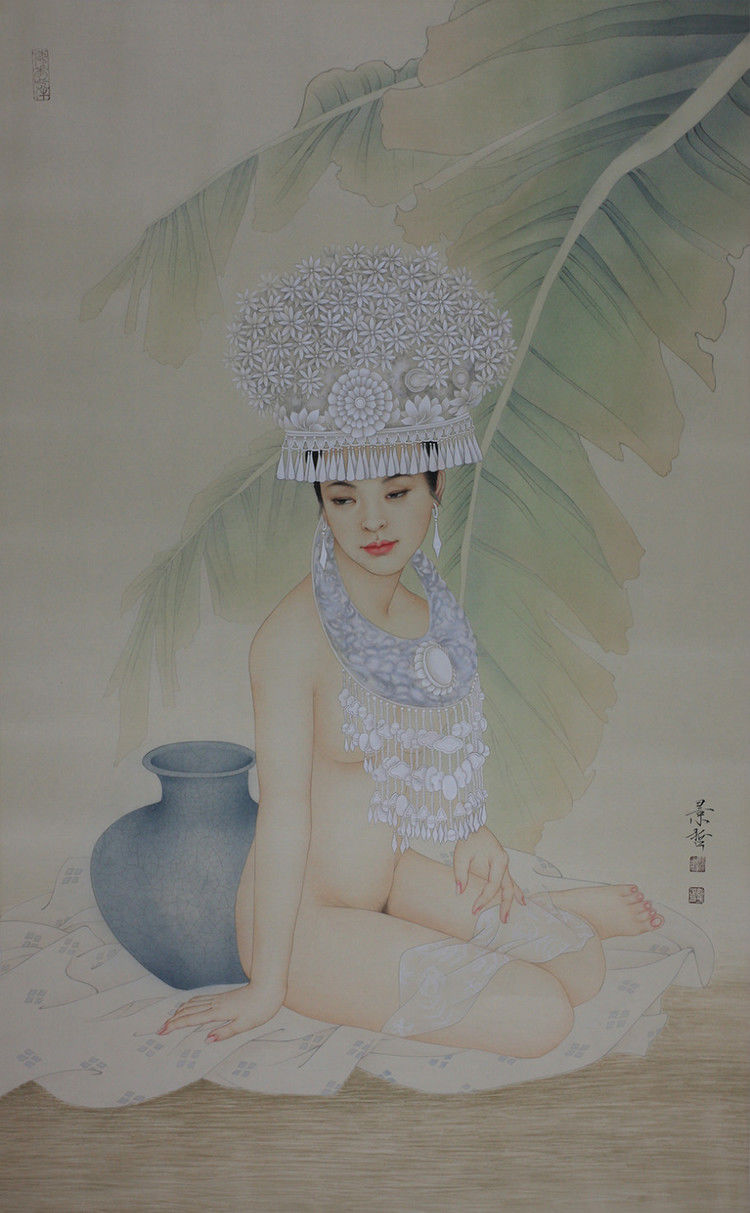 中青年艺术家 崔景哲［浓墨重彩］工笔人物画 - 石墨閣 - 石墨閣