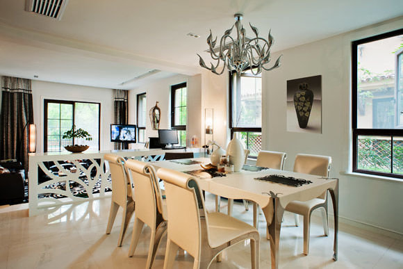 家居黑白配 10万装现代简约三居室