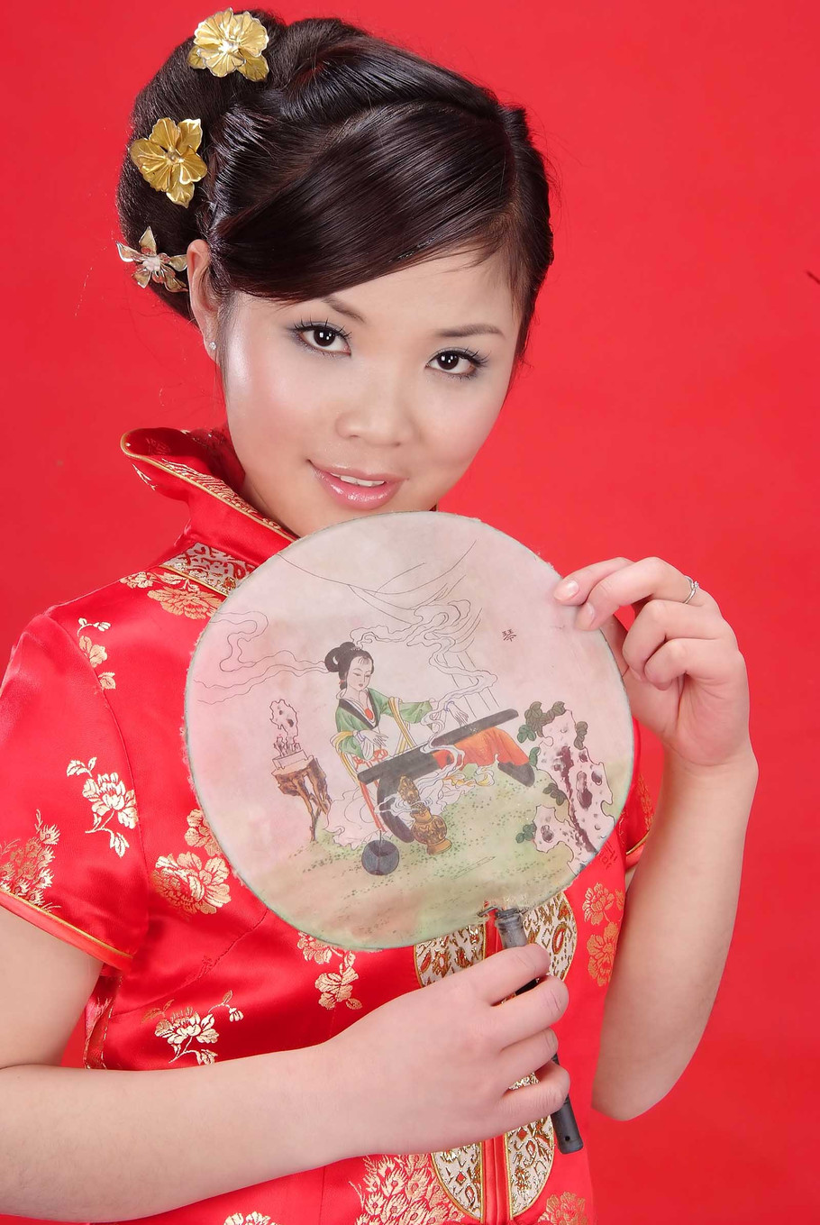 【旗袍美女 】美丽新娘 - 秋叶 - 