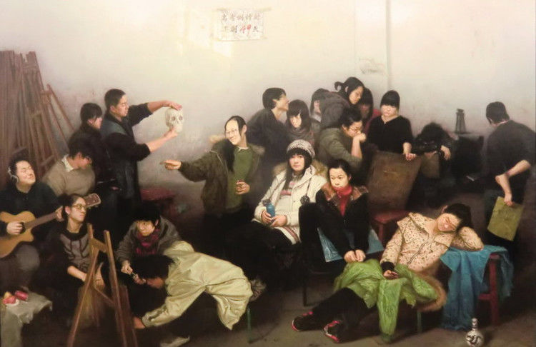 油画家：张学〖和风三月〗 - 石墨閣 - 石墨閣