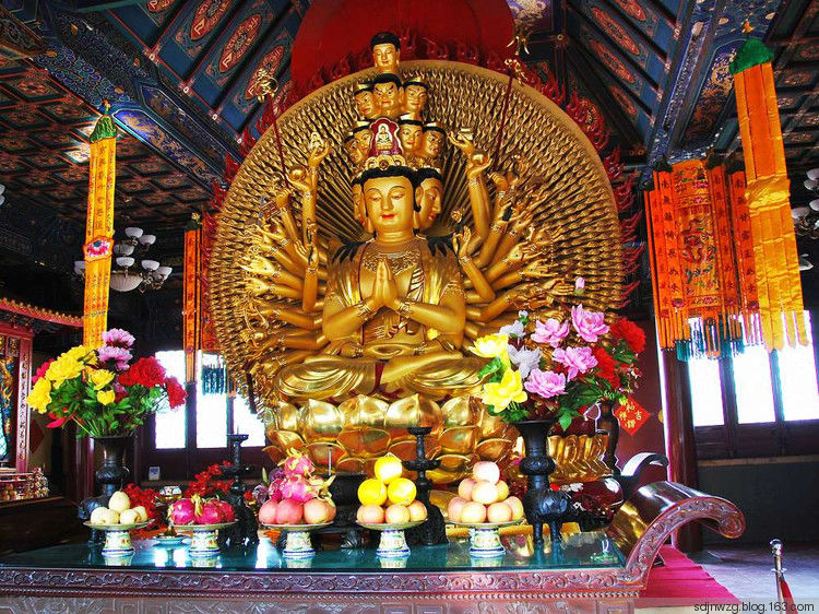 庄严的千手观音菩萨像 - sdjnwzg - WZG的博客