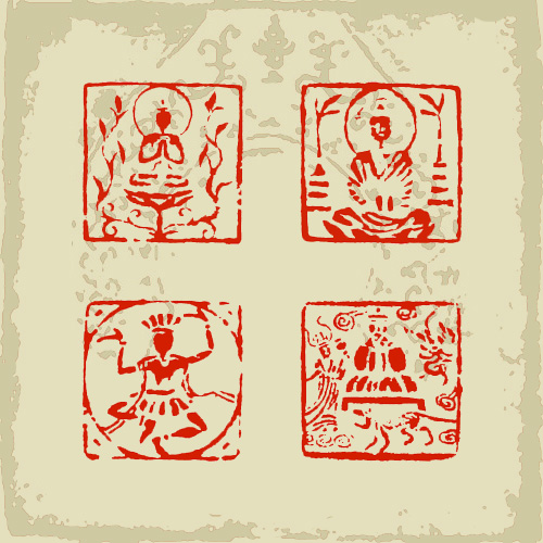 百佛图（精彩的佛像印）