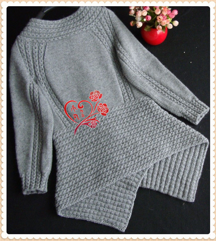 繁华--不等式大衣外套 - 小凡 - 小凡@编织小屋