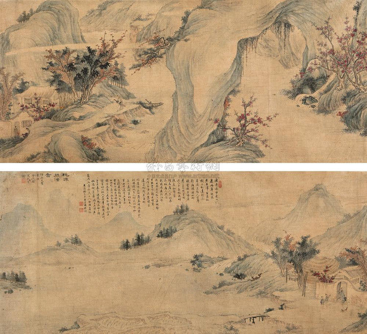 金廷标（清）人物山水作品欣赏 - wangchangzhengb - wangchangzhengb的博客