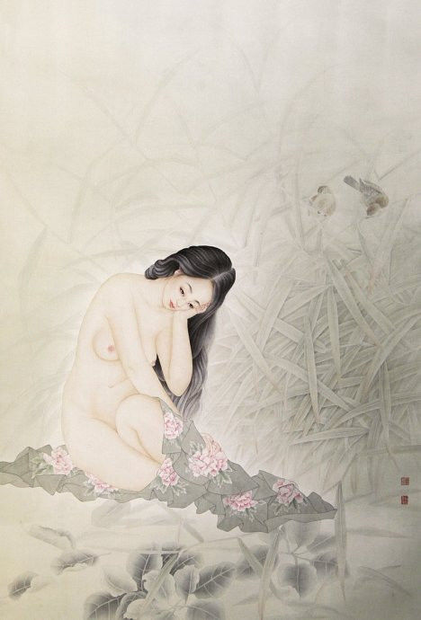 中青年艺术家 崔景哲［浓墨重彩］工笔人物画 - 石墨閣 - 石墨閣