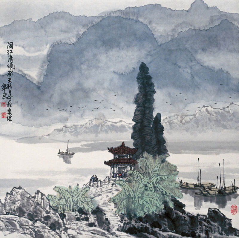 丁宁原作品欣赏 - 山野村夫 - 山野村夫
