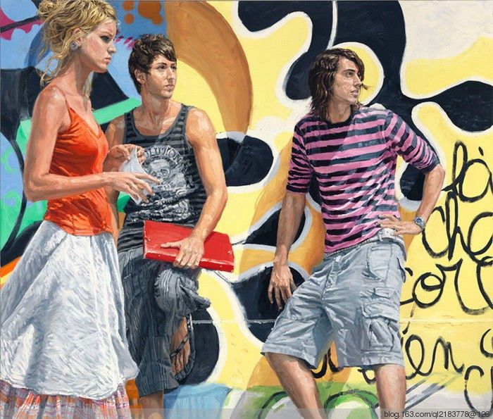 意大利艺术家Michele.Del.Campo绘画作品（2） - 秦之后裔伯 - 秦之后裔伯