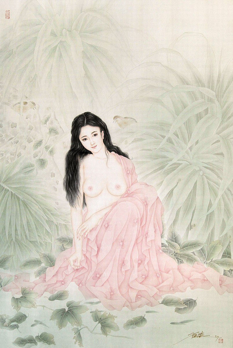 中青年艺术家 崔景哲［浓墨重彩］工笔人物画 - 石墨閣 - 石墨閣