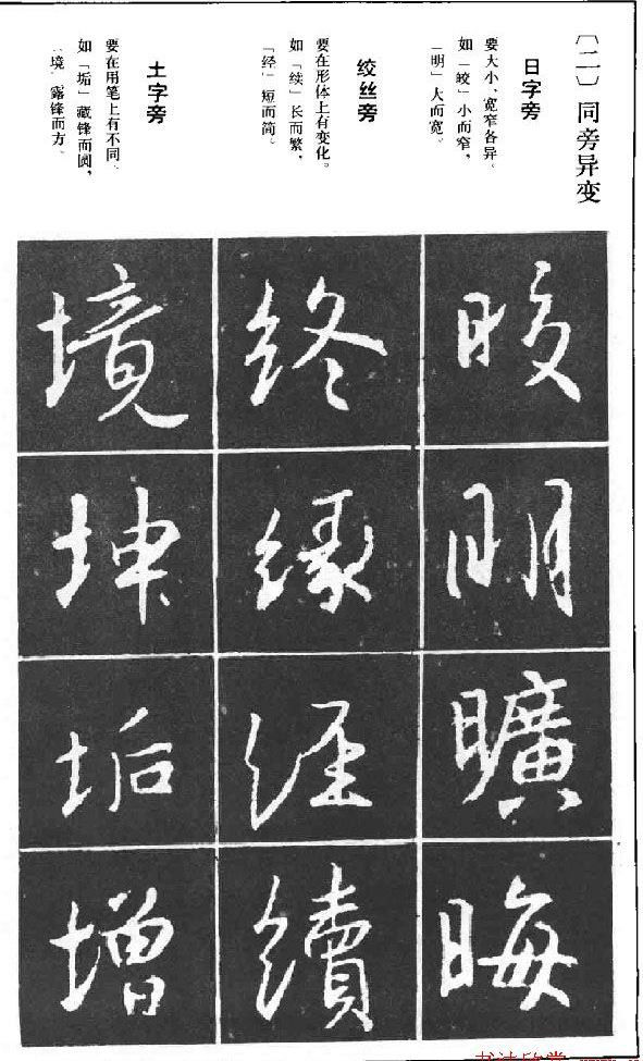 王羲之行书结构习字帖 - chengyi606 - chengyi606