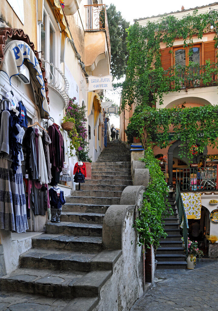 【引用】амальфитанской波西塔诺-度假胜地里维埃拉的风 - 秋林红叶 - 