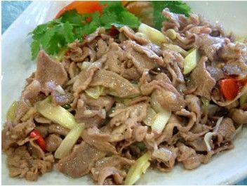 葱爆羊肉