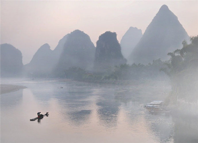 此景只应天上有，撒向人间引诗情【水墨意境】 - 纳兰容若 - 纳兰容若