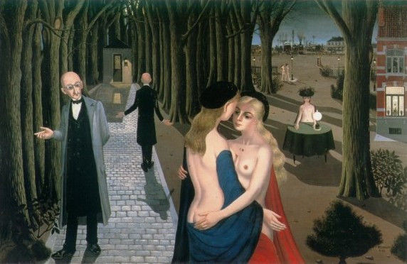 比利时艺术家 保罗·德尔沃  Paul Delvaux - 石墨閣 - 石墨閣