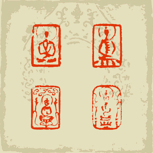 百佛图（精彩的佛像印）