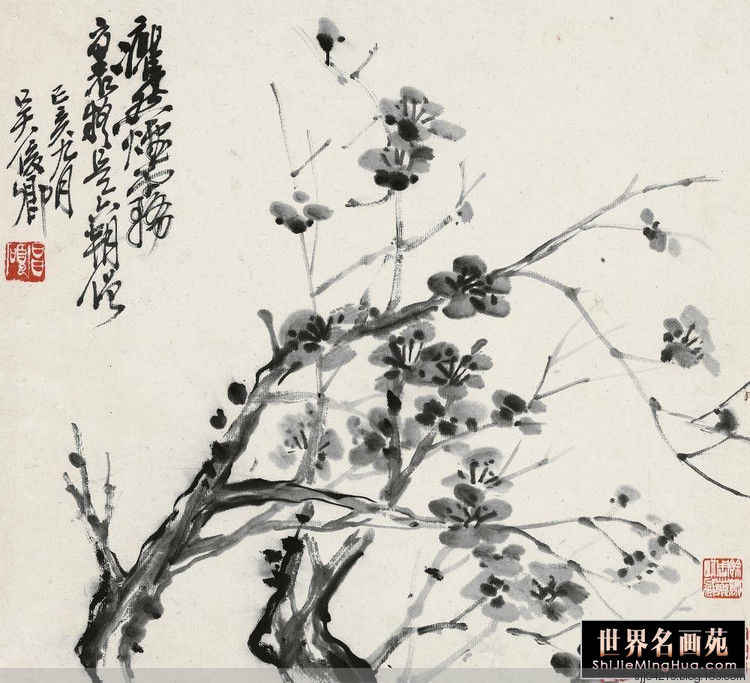 吴昌硕作品精选集（3） - 云破月来花弄影 - 云破月来花弄影