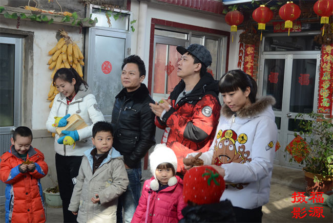 木兰沟喜事多山东电视台综艺频道明星宝贝摄制组来木兰沟拍摄